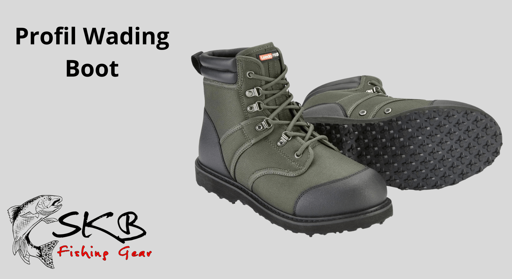 Stay Comfortable and Confident on the Water with the Profil Wading Boot - SKB Fishing Gear