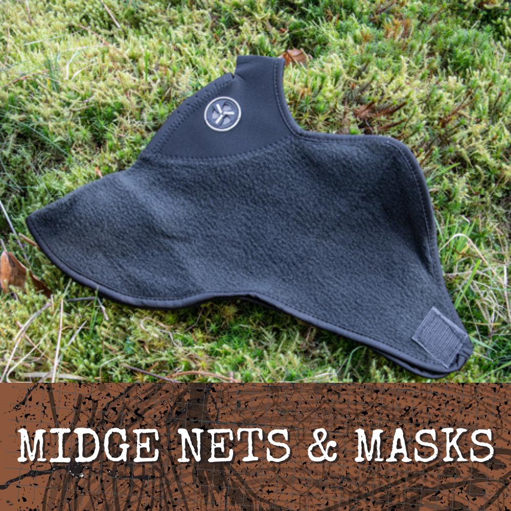 Midge Nets and Masks - SKB Fishing Gear