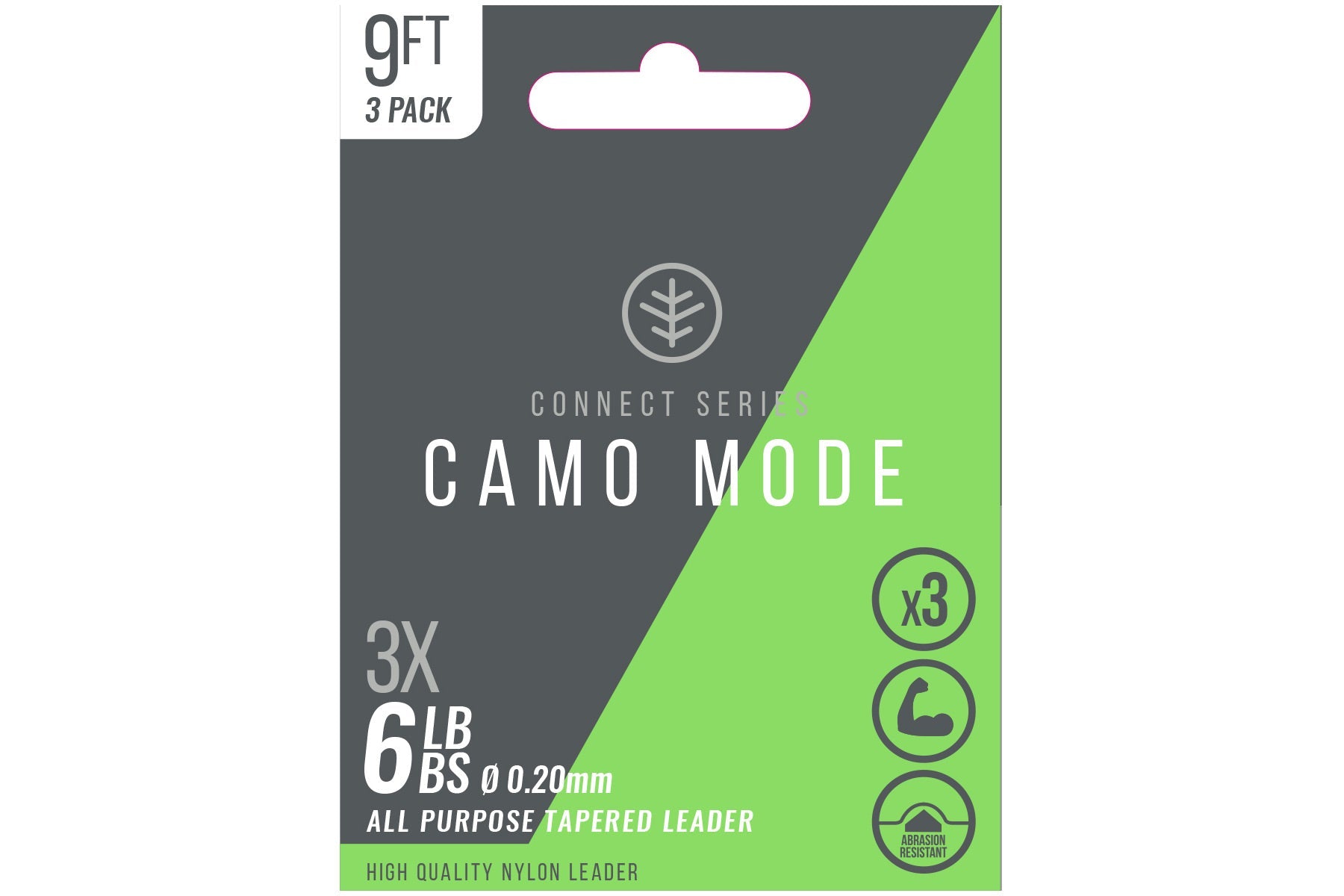Camo Mode Tapered Leaders - SKB Fishing Gear