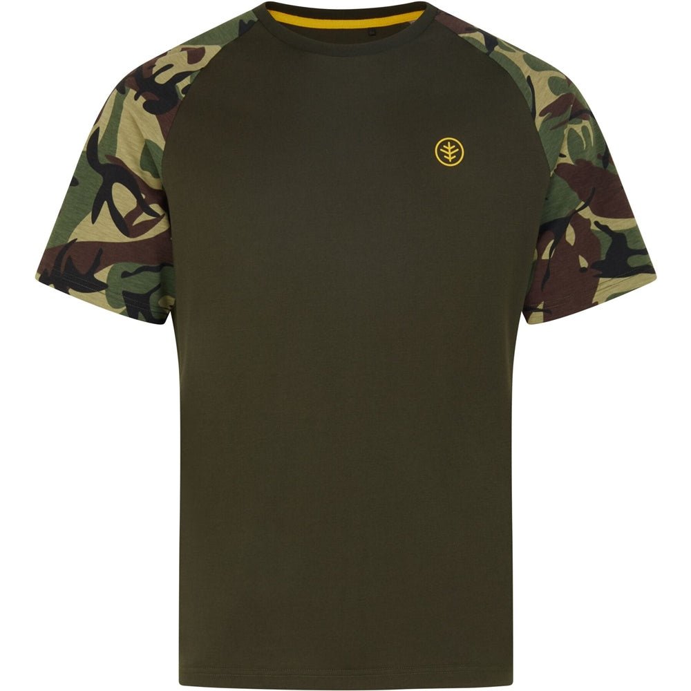 Wychwood Camo/Olive T-Shirt - SKB Fishing Gear
