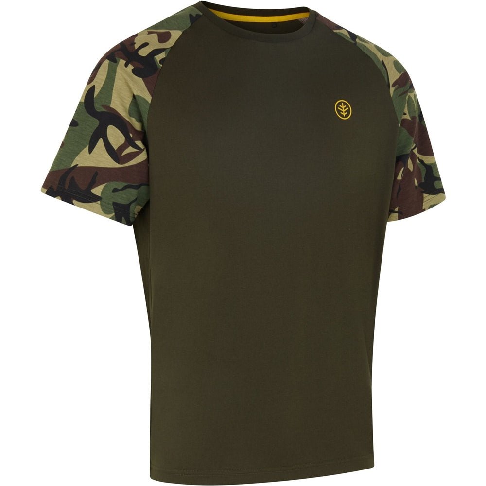 Wychwood Camo/Olive T-Shirt - SKB Fishing Gear