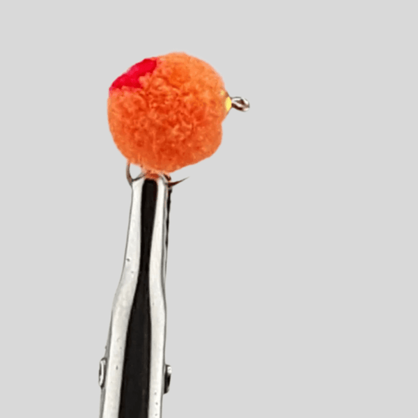 12 Mosche Da Pesca Uova, Rosse E Bianche & Chartreuse Per Trota O Salmone - Amo N°10 - Troutflies UK