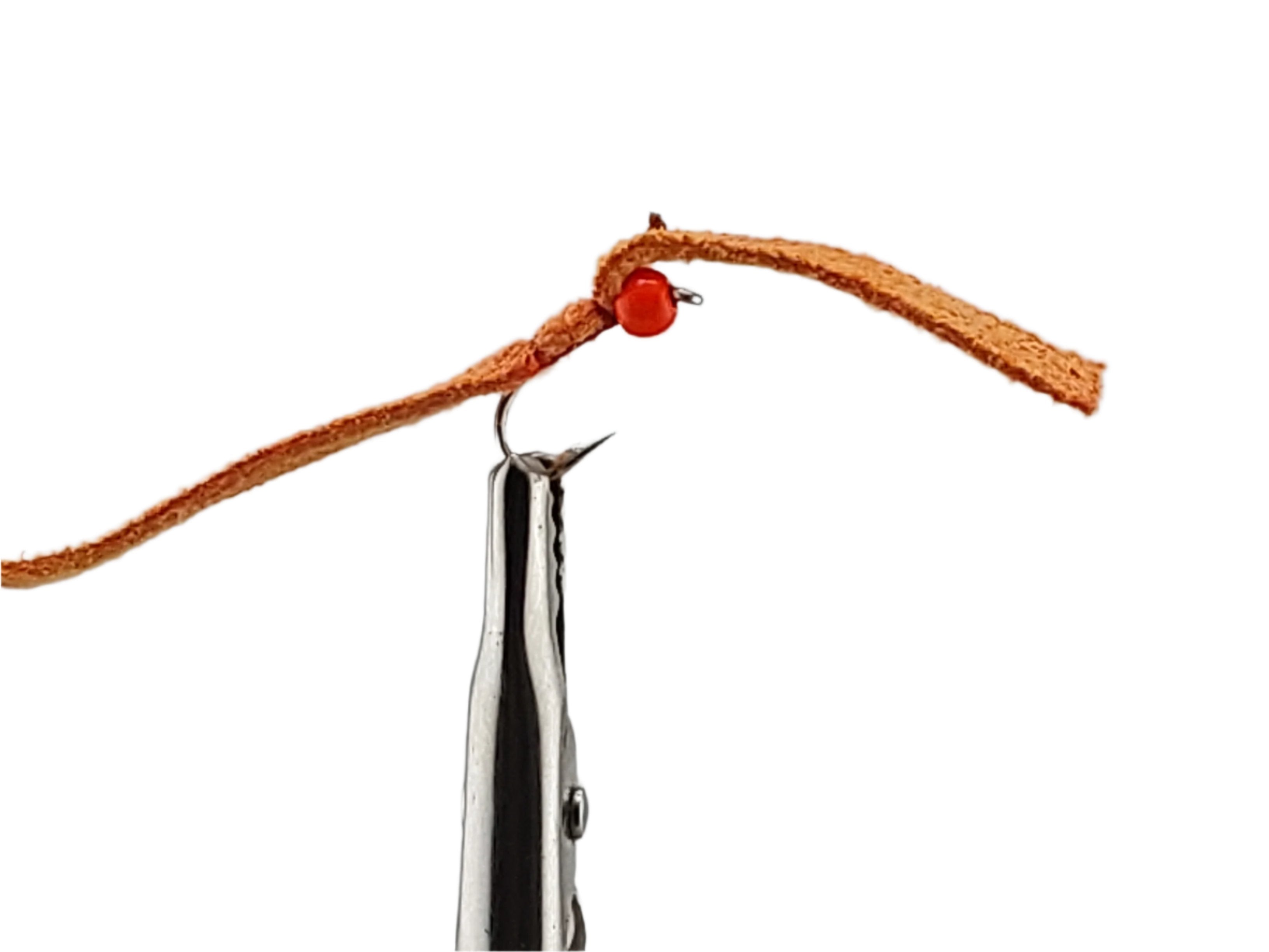 SKB Chamois Fly fishing fly, durable and lifelike with natural chamois material, ideal for trout fishing.