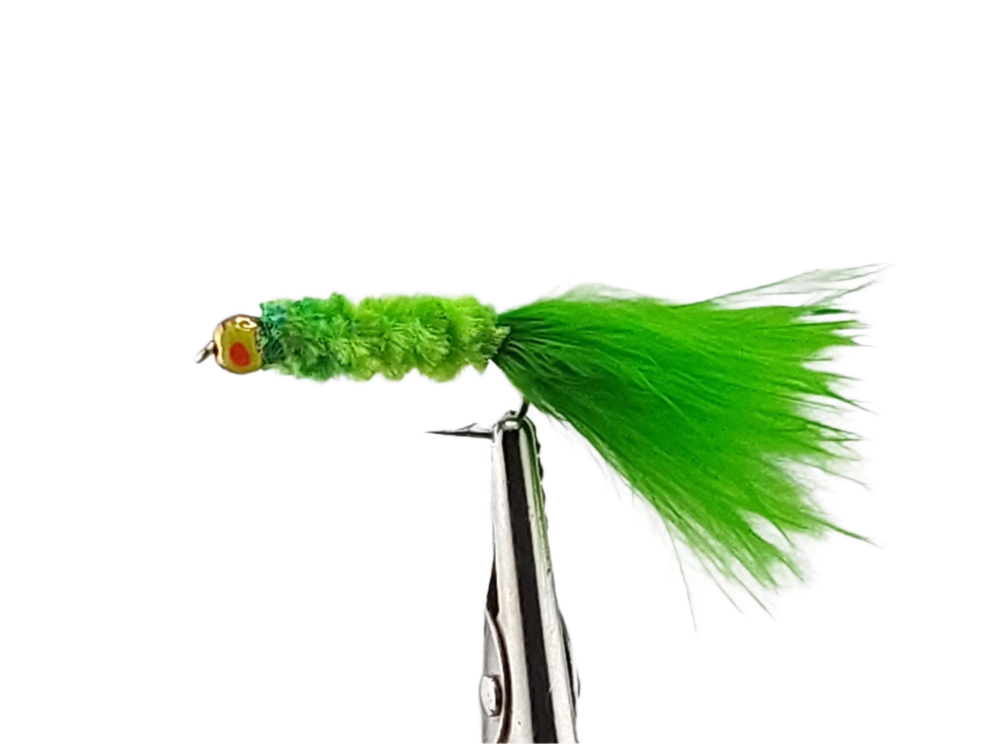 SKB Dognobblers fishing fly, tied on durable hooks for lifelike appeal and vibrant design.