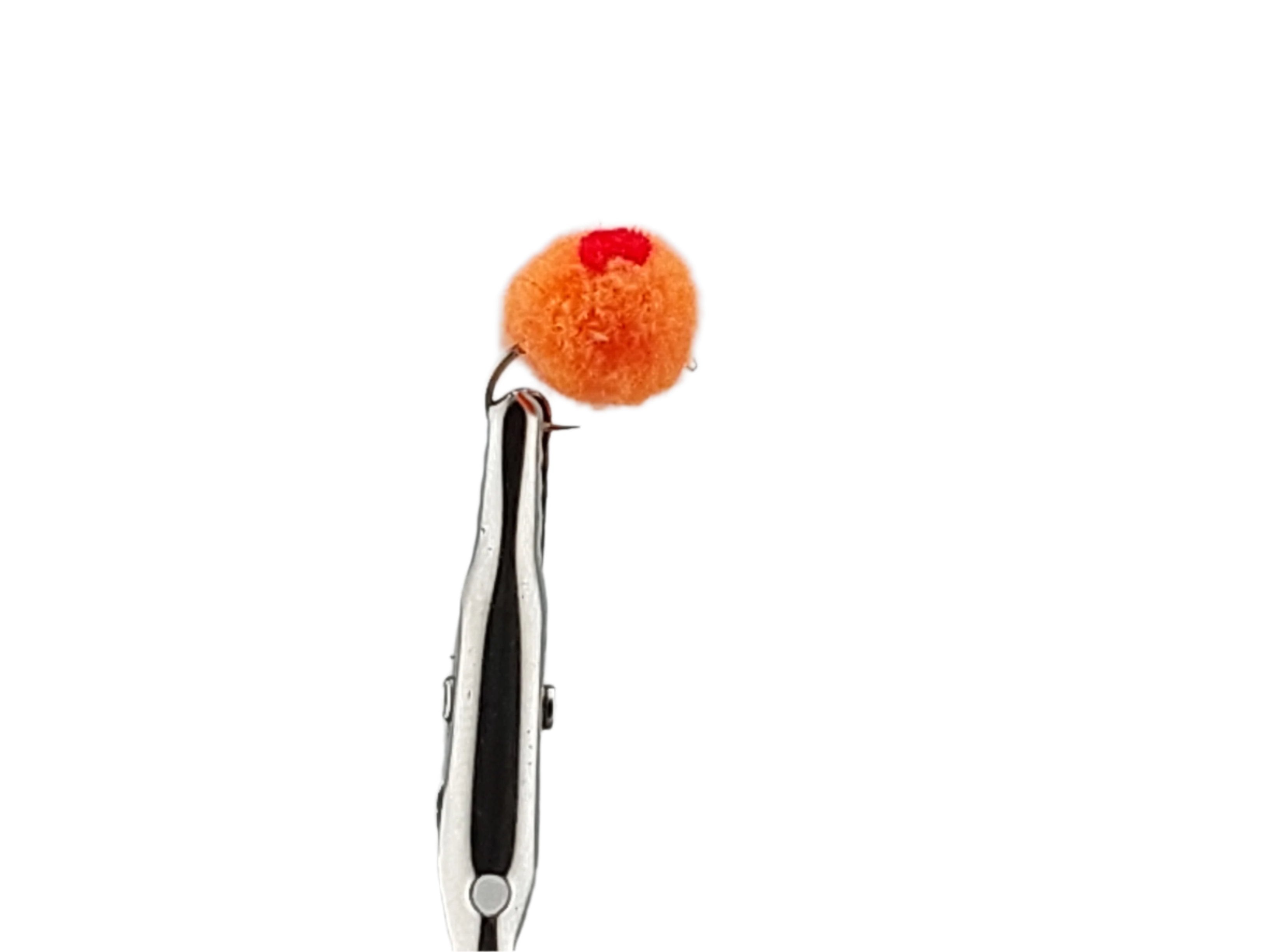 SKB Egg Flies, fishing flies tied on durable hooks with vibrant, lifelike design.